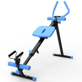 4-in-1 Ab Workout Exercise Equipment Rowing Machine Leg Press Machine Ab Glider Machine Roman Chair Fitness Equipment for Ab Workout Core Strength Tra