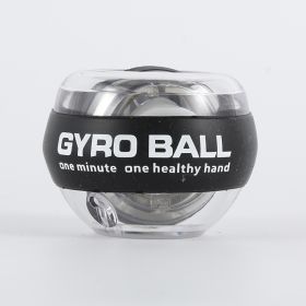 Metal Wrist Ball Fitness Gyro Arm Strength Muscle Training (Option: Five Color Colored Lights)